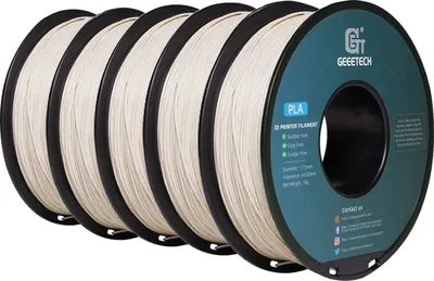 Produktbild von 3D-Drucker-Filament, PLA-Material, geringe Schrumpfung, lebendige Oberfläche, Braun