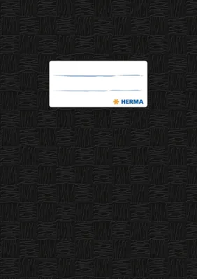 Produktbild von Heftschoner A5 PP schwarz gedeckt Packung mit 25 Stück