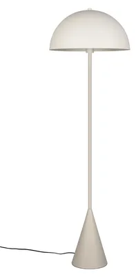 Zdjęcie produktu dla Lampa stojąca podłogowa szara grzybek do salonu sypialni 130 cm 1xE27 40W ALFIE Trio