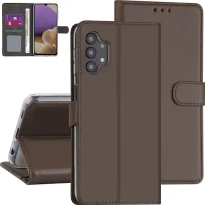 Produktbild von Samsung Galaxy A32 Booktype case - Brown - 5G