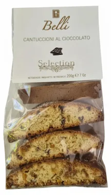 Image de Biscuits Cantuccioni au chocolat « Selection » 200 g - Belli