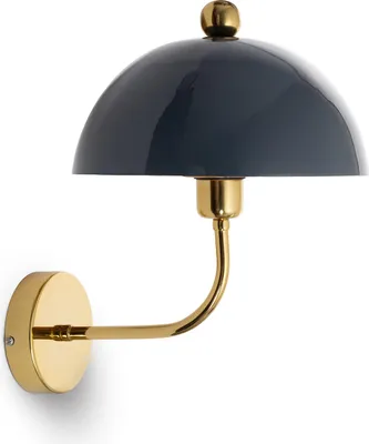 Produktbild von Wandleuchte aus Metall Onkar Blau