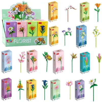 Produktbild von Bausteine Einzelne Dekoblume 56-245 Stk.