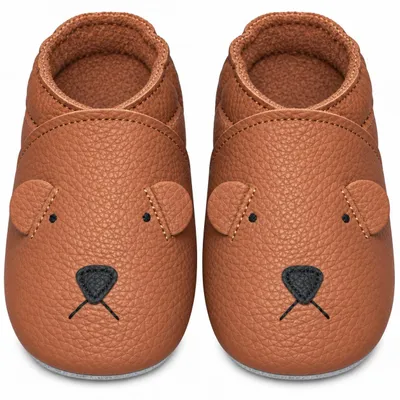 Immagine prodotto di Yihakids bambino gattonare scarpe bambino camminare pantofole in pelle in vera pelle dimensioni 21-22