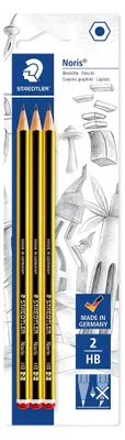 Produktbild von Staedtler Bleistift Noris HB 3er Set
