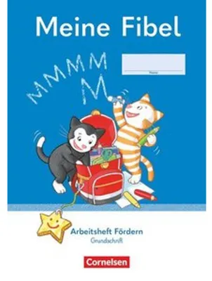 Obrázek produktu pro Meine Fibel 1. Schuljahr - Ausgabe 2022 - Arbeitsheft Fördern in Grundschrift - Mit Silbenschieber