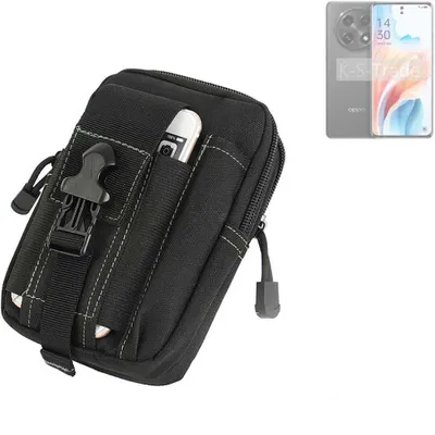 Produktbild von K-S-Trade Gürtel Tasche kompatibel mit Oppo A2 Pro Gürteltasche Holster Schutz Hülle Handy Hülle Smartphone outdoor Handy-Hülle schwarz
