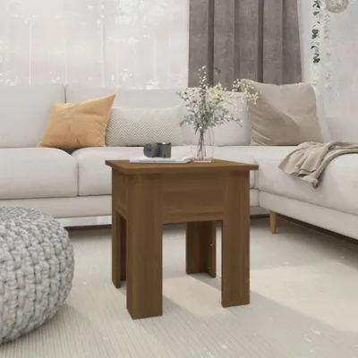 Produktbild von Möbel Couchtisch Braun Eichen-Optik 40x40x42 cm Holzwerkstoff - Couchtische 813073