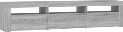 Obrázek produktu pro vidaXL TV skříňka s LED světly Grey Sonoma 180x35x40 cm