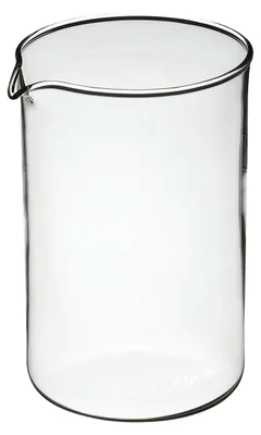 French Press Glaskanne 850 ml Borosilikatglas Transparent