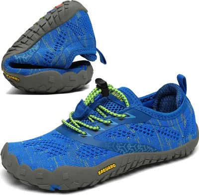 Produktbild von Saguaro leichter extrem biegsamer Kinder Barfußschuh blau EUR 31