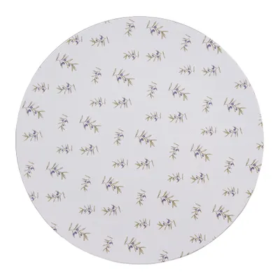 Produktbild von Clayre & Eef Unterteller Ø 33 cm Weiß Kunststoff Oliven