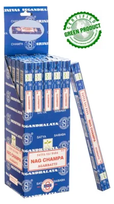 Produktbild von Satya Sai Baba Räucherstäbchen "Nag Champa" 10gr