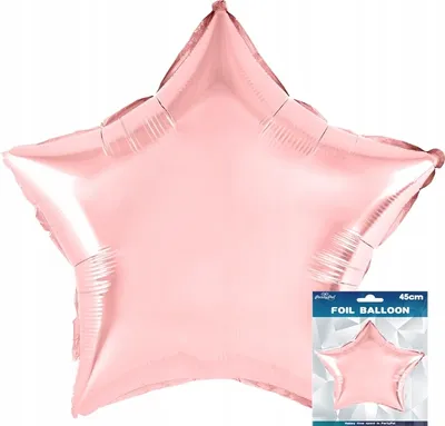Obrázek produktu pro Fólie Balón Hvězda Růžové Zlato Narozeniny Strana Dekorace 3D