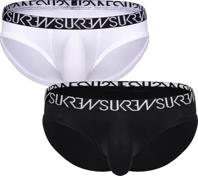 Zdjęcie produktu dla SUKREW Low-rise Brief Multipack 1x Optic White + 1x Midnight Black - Größe L