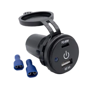 Immagine prodotto di Offgridtec Presa doppia USB USB-A 3,6V - USB-C 5V