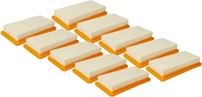 Produktbild von vhbw 10x Motorschutz-Filter kompatibel mit Kärcher DS-5500, DS 5800, DS-5600, DS5500, DS5600, DS 5600, DS 6, DS 6.000 Staubsauger