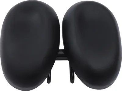 Produktbild von Fahrradsattel - Doppelte Polsterung - Stoßdämpfend - Weich ergonomisch - Verstellbar - Schwarz