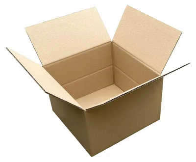 Produktbild von 2x Faltkarton 300x300x(100)-200mm mit variabler Höhe 1-wellig Dickwelle braun
