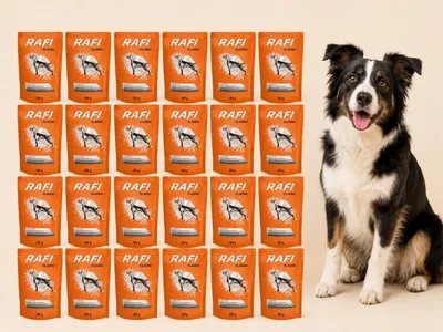 Image de RAFI Classic nourriture humide pour chien 24 x 500 g sans cereales aliment complet