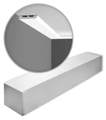 Imagen del producto de Orac Decor SX184-box AXXENT CASCADE Zócalo 1 caja 20 piezas | 40 m