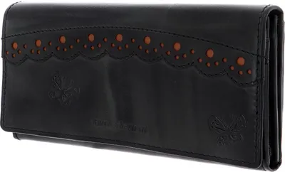 Produktbild von bruno banani Leder Geldbörse Ziloo Wallet with Flap Black schwarz
