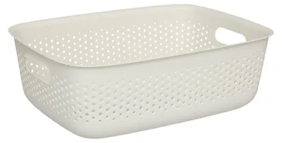 Produktbild von Korb "tila" 10l creme aus plastik - 5 five simply smart