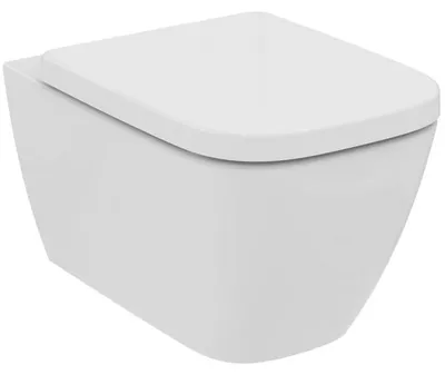Immagine prodotto di Pacchetto WC sospeso i.life B RimLS+ senza bordo a filo pavimento bianco bianco