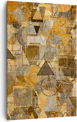 Produktbild von Bild auf Leinwand - Leinwandbild - Einteilig - Abstraktion modern - 80x120cm - Wand Bild - Wanddeko - Wandbilder - Leinwanddruck - Wanddekoration - Leinwand bilder - Wandbild - PA80x120-4021