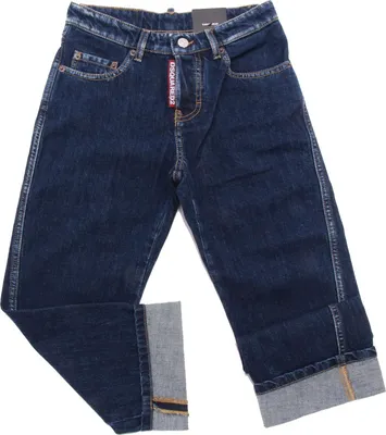Immagine prodotto di 1940AF jeans bimba GIRL DSQUARED2 KAWAII blue denim pant trouser