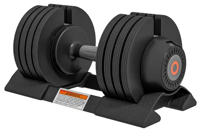 Produktbild von SPORTNOW Verstellbare Hantel, 7-24 kg Hantel mit Ablagefach, rutschfest Griff