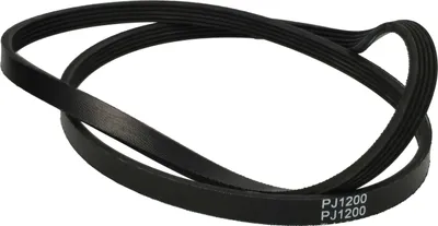 Produktbild von vhbw Keilriemen kompatibel mit Zanussi ZWX1505W Wäschetrockner - 120 cm Schwarz