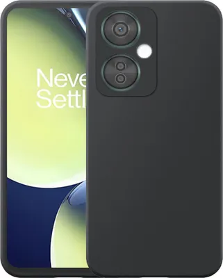 Immagine prodotto di Adatto per OnePlus Nord CE 3 Custodia del telefono nero Custodia in silicone TPU flessibile - Custodia posteriore flessibile Silicon TPU - Nero - Smartphonics