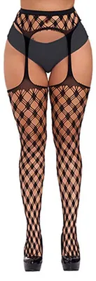 Immagine prodotto di Erogance Strumpfhose - Collant a bretella con steccato