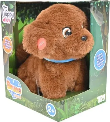 Zdjęcie produktu dla Interaktywny pluszowy pies Bruno dla dzieci od Puppu Luv