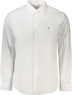 Immagine prodotto di Camicia da uomo bianca elegante: stile classico con ricamo