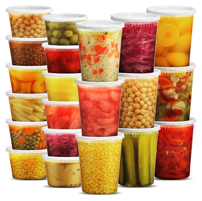 Obrázok produktu pre Obedový box s 54 viečkami - 48 súprav - praktický na odnesenie