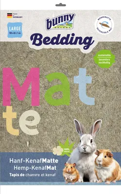 Produktbild von Bunny Nagereinstreu Hanf-Kenaf-Matte Large 100 x 40 cm