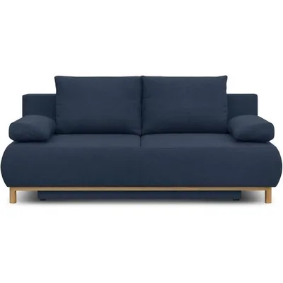 Image de 3 -seerer mika Cabrio - Banc - tissu bleu foncé - Coffre de rangement - L 192 x H 84 x D 93 cm