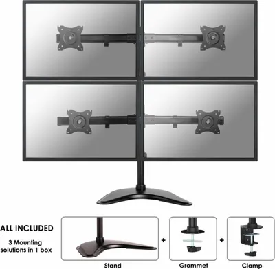 Obrázek produktu pro NM-D335D4BLACK NEOMOUNTS Tischhalterung