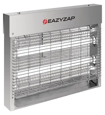 Produktbild von Eazyzap Fliegenvernichter Gebürsteter Edelstahl Led 8W