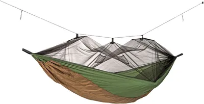 Obrázek produktu pro AMAZONAS Adventure Moskito, Závěsná houpací síť, 150 kg, 1 člověk/lidí, Nylon, Zelená, 3050 mm