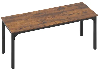 Obrázok produktu pre Počítačový stôl v rustikálnom dizajne | Farba: Rustikálna hnedá | Rozmery: 60 x 200 x 75 cm