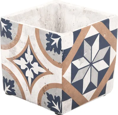 Obrázok produktu pre Betónový Hrniec Azulejos 13Cm