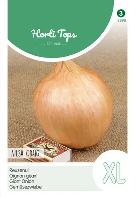 Produktbild von Gemüsezwiebel Ailsa Craig | Zwiebelsamen von Hortitops