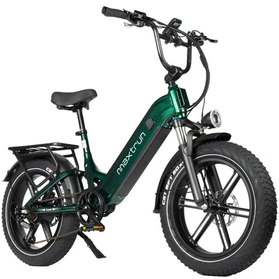 Produktbild von 20 Zoll Fatbike E-Bike mit 864Wh Akku und bis zu 120 km Reichweite, 250W Heckmotor mit 60 Nm Drehmoment, Shimano 7-Gang, Fatbike-Reifen mit Federgabel