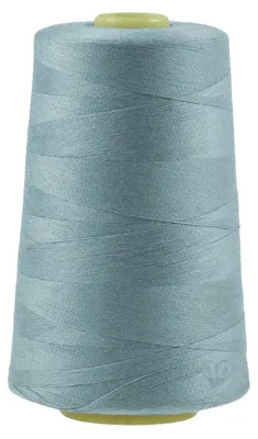 4572m Polyester Overlock Garn fehgrau silbergrau