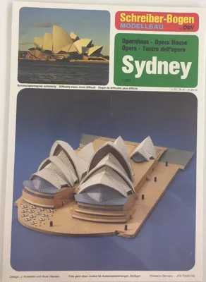 Image de Planche de Schreiber Modélisme Opéra de Sydney