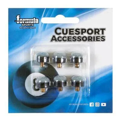 Produktbild von Blue Leather Tips Screw In, 12mm