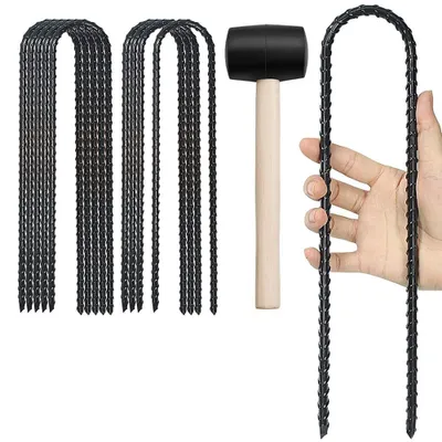 Immagine prodotto di Acciaio zincato, lunghezza 30 cm, diametro 5 mm, con filettatura, per tende e trampolini